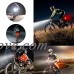 ATLES USB Rechargeable Bike Light Set - LED Bicycle Headlight and Free Tail Light  Waterproof IPX-5 Front and Rear Bike Lights for Safety Cycling - B07FL9V3MY